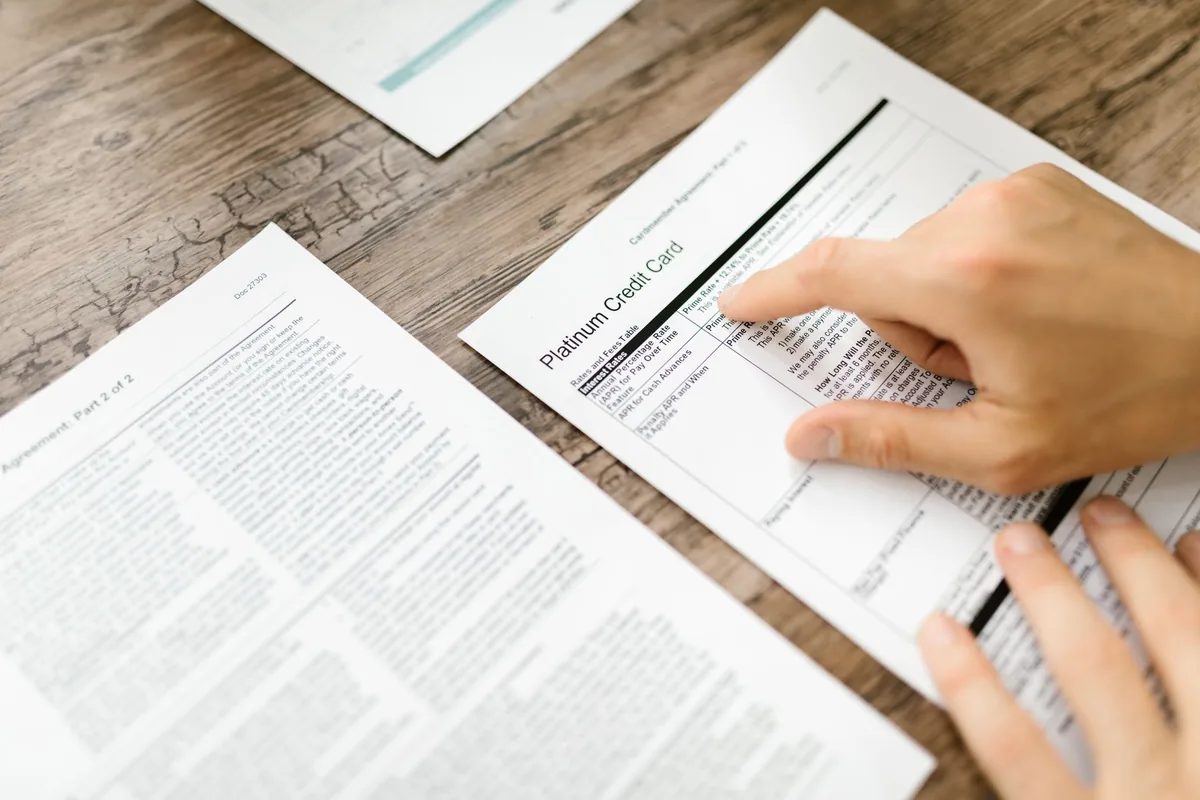 commercial bank lending contract paperwork