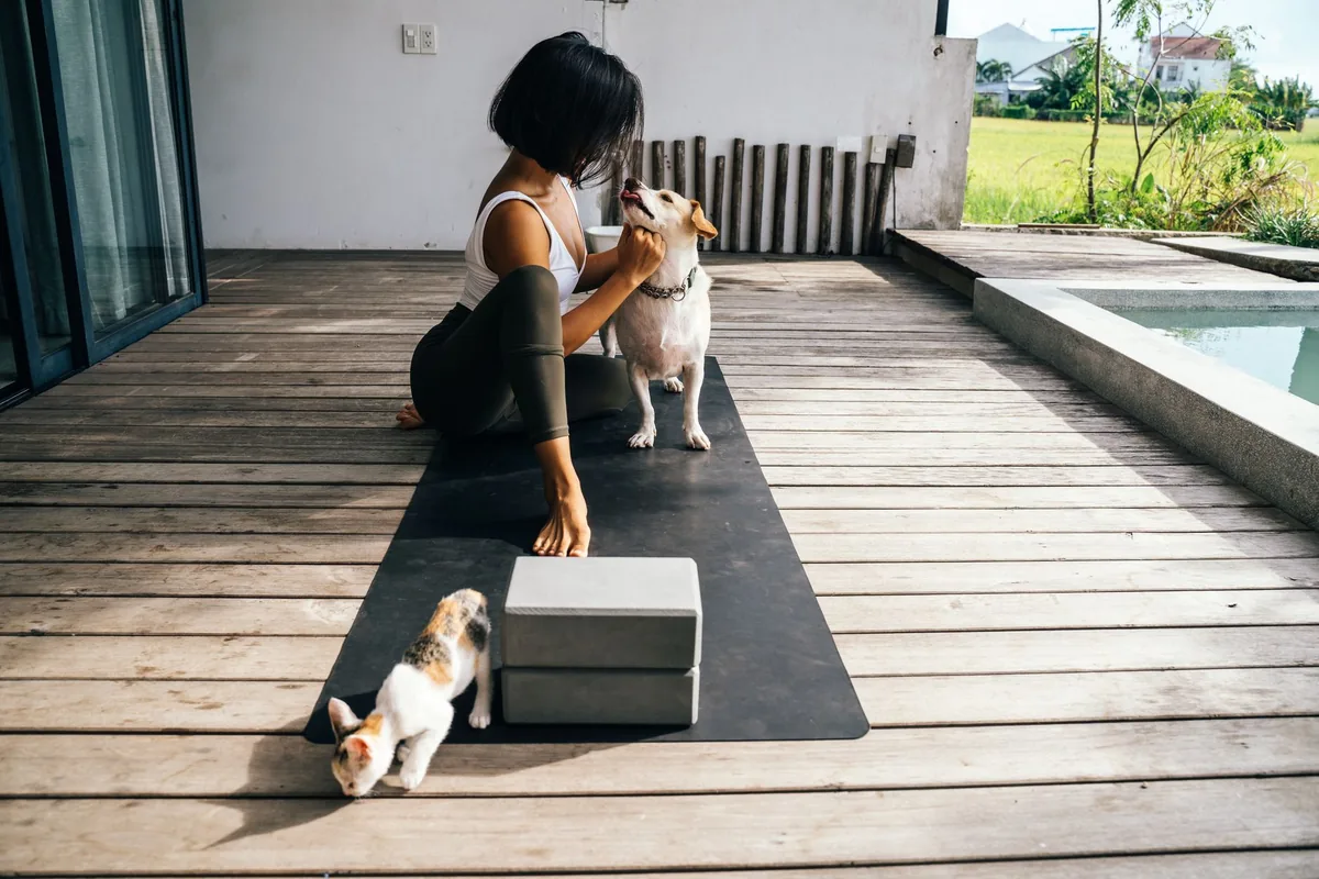 hotel wellness terrace yoga studio