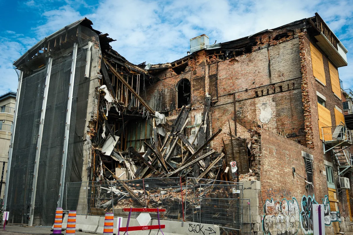 industrial brick warehouse redevelopment construction