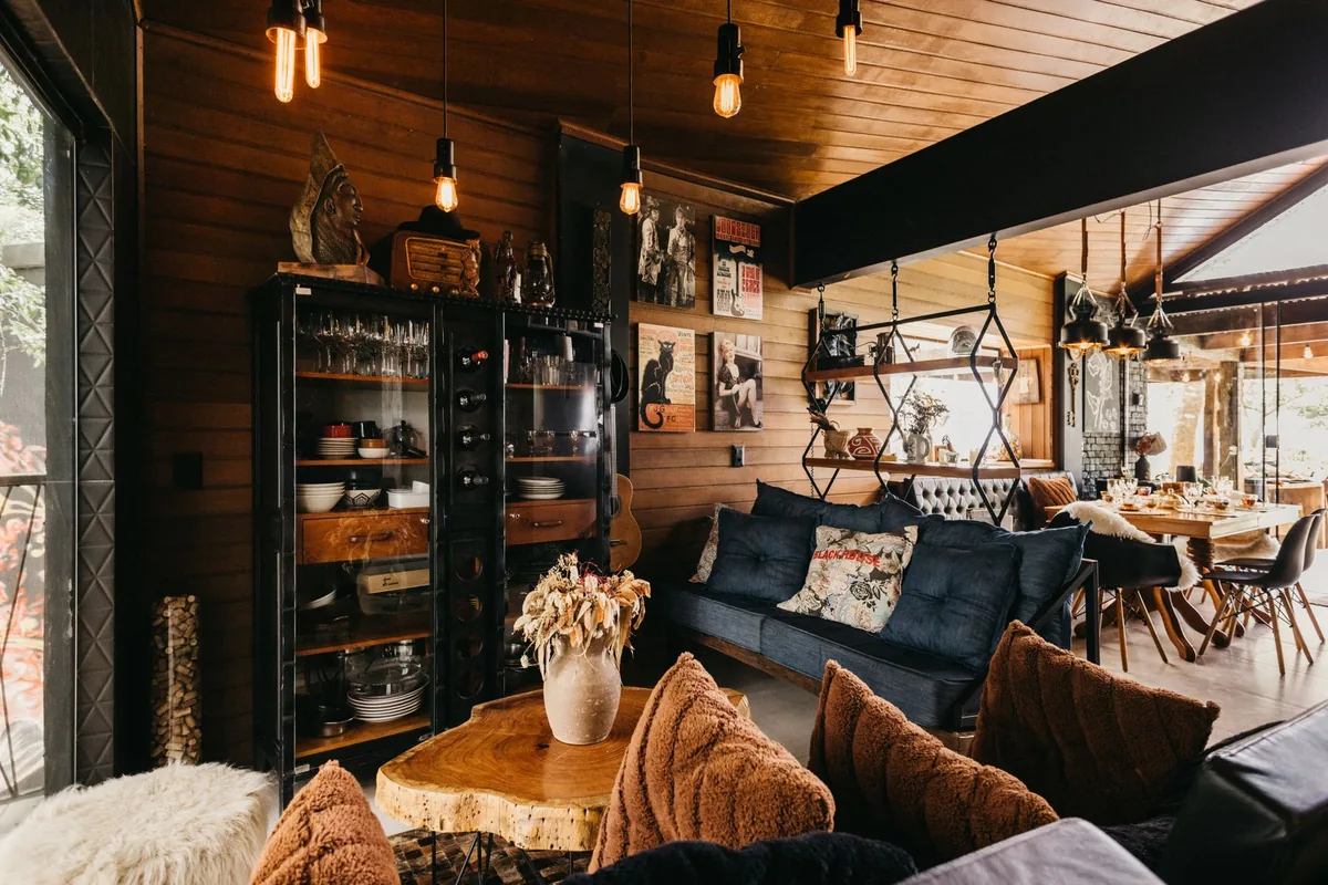 vacation rental living room couch