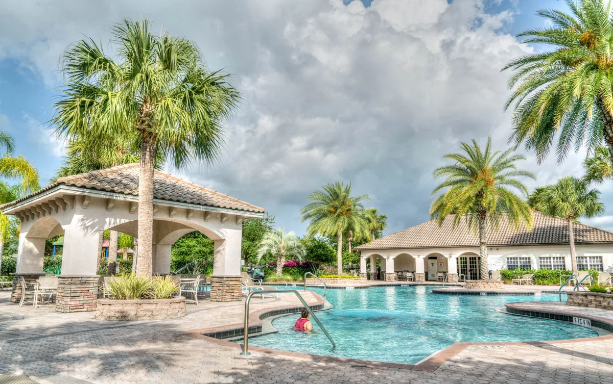 vacation resort swimming pool in Orlando