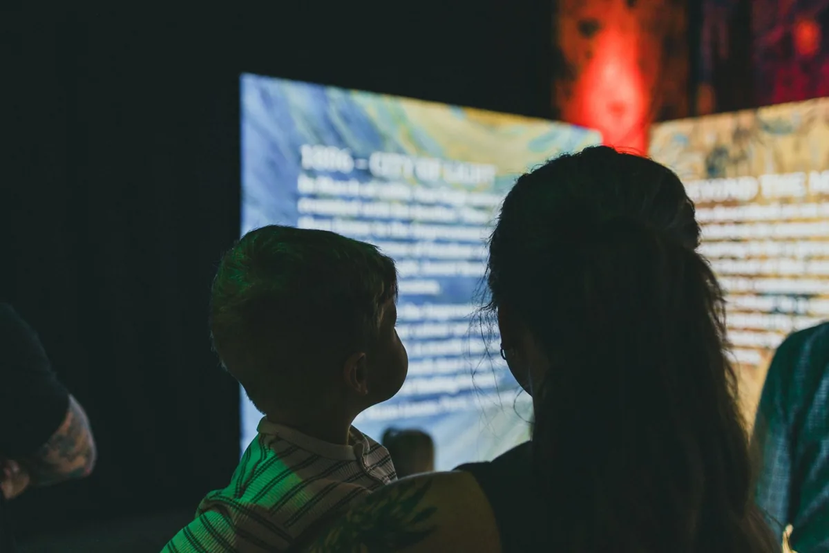 interactive museum gallery exhibit
