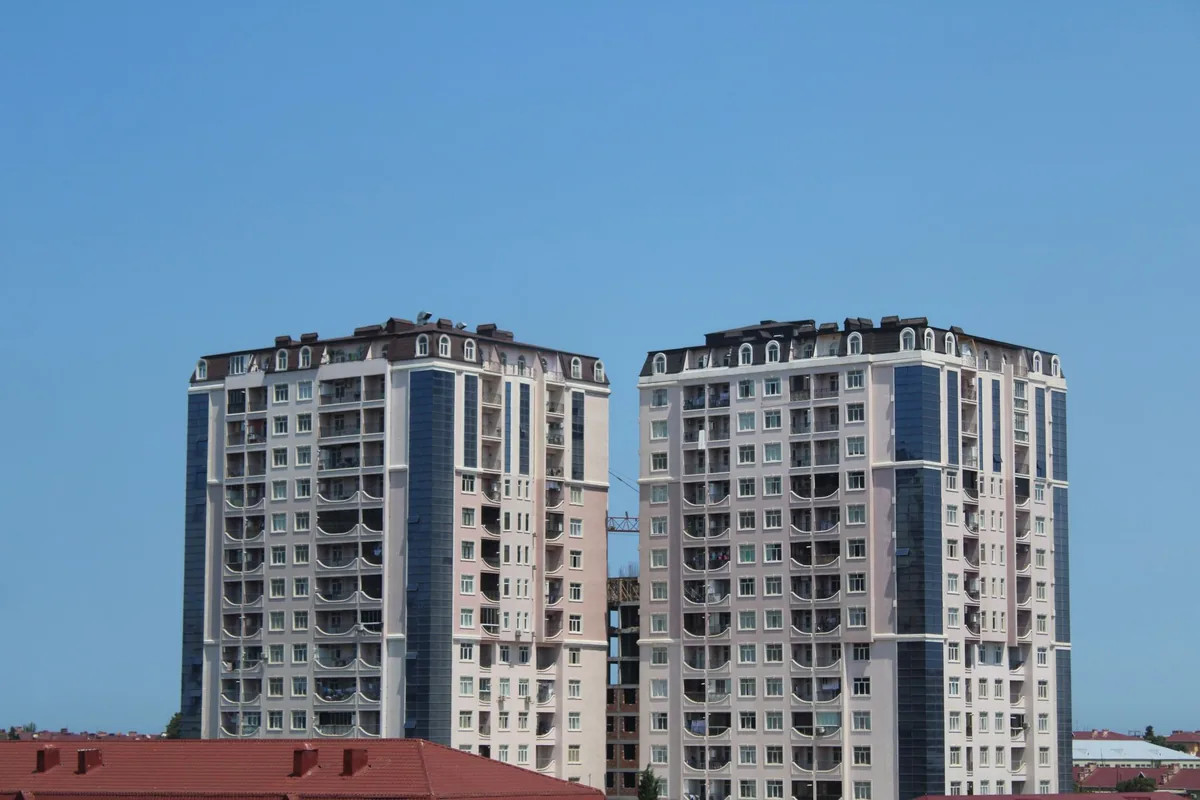 modern residential high rise building