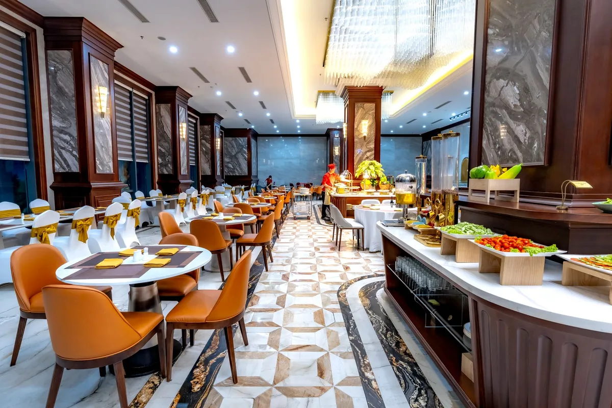 modern restaurant dining room