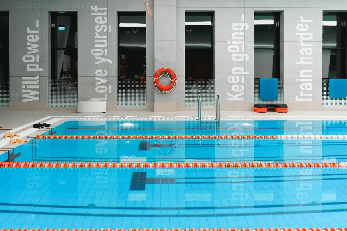 hotel indoor swimming pool lane