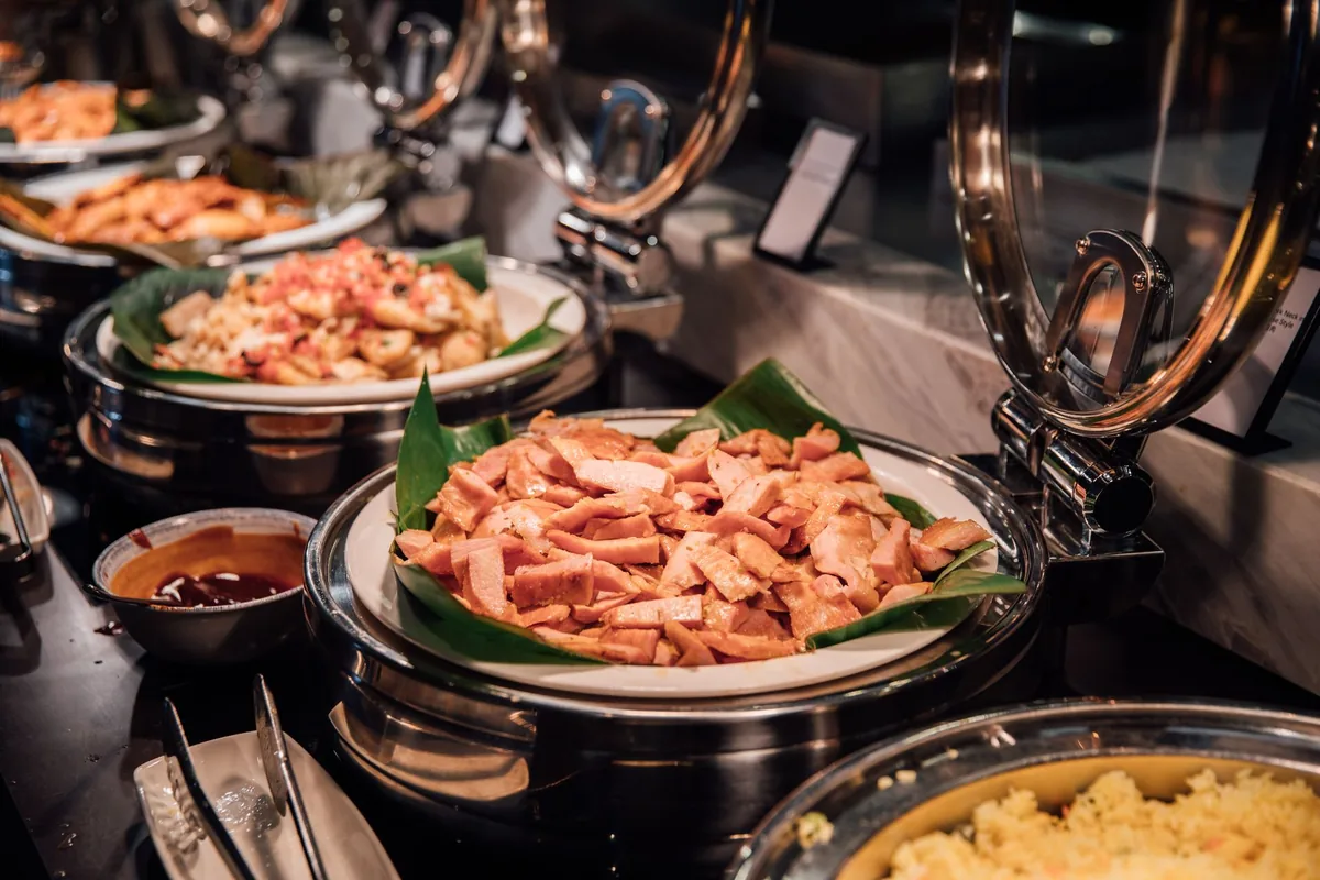 hotel dining restaurant buffet