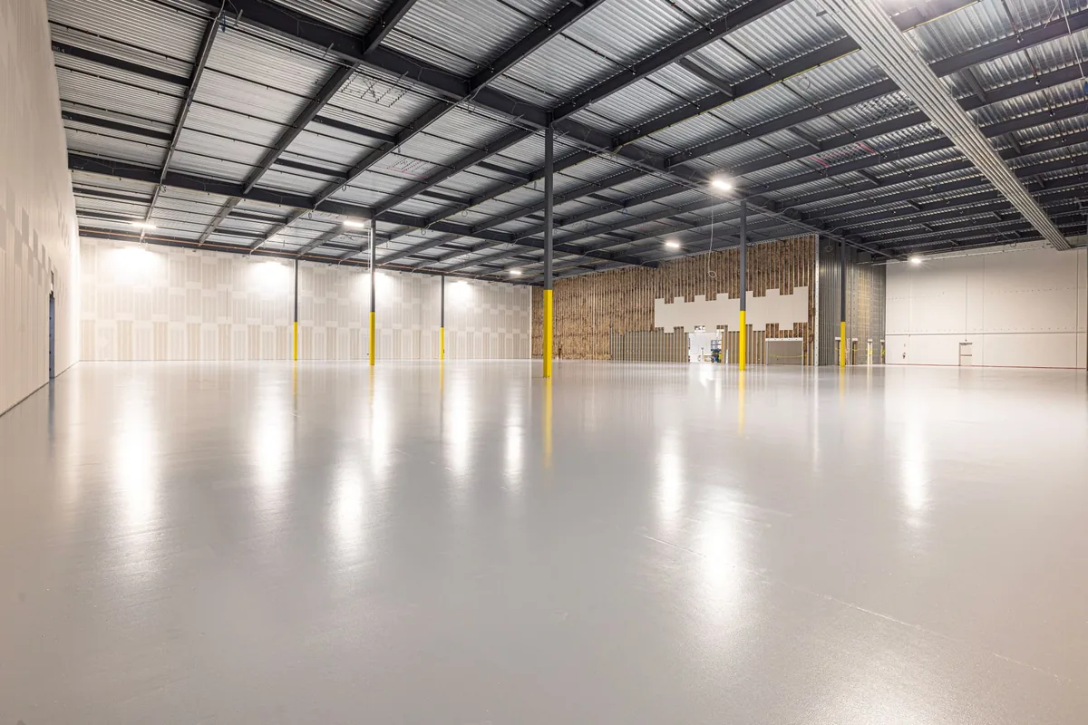 construction site for a large corporate data center