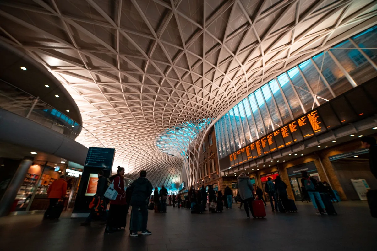 London King Cross railway station exterior