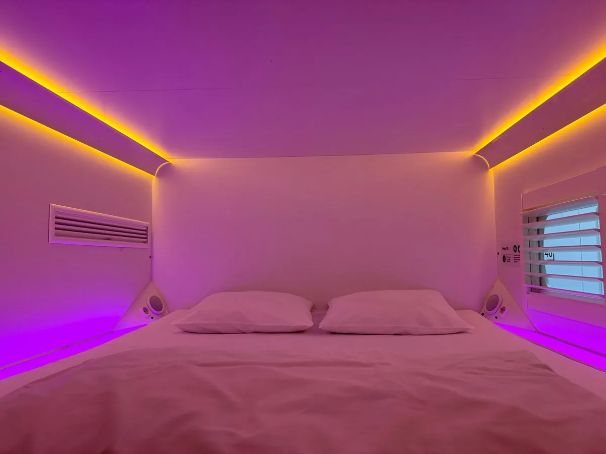 modern budget hotel room