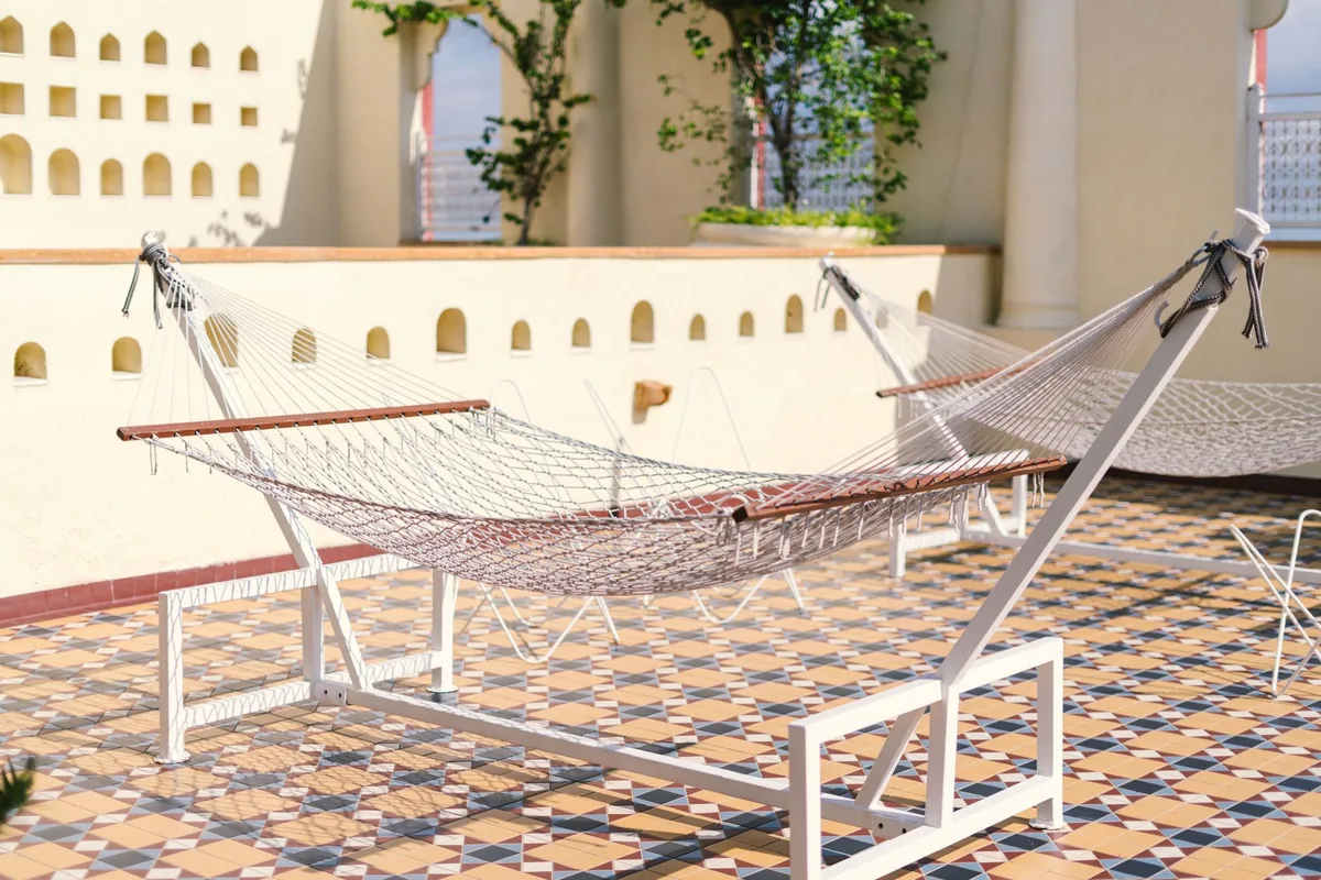 historic boutique hotel terrace