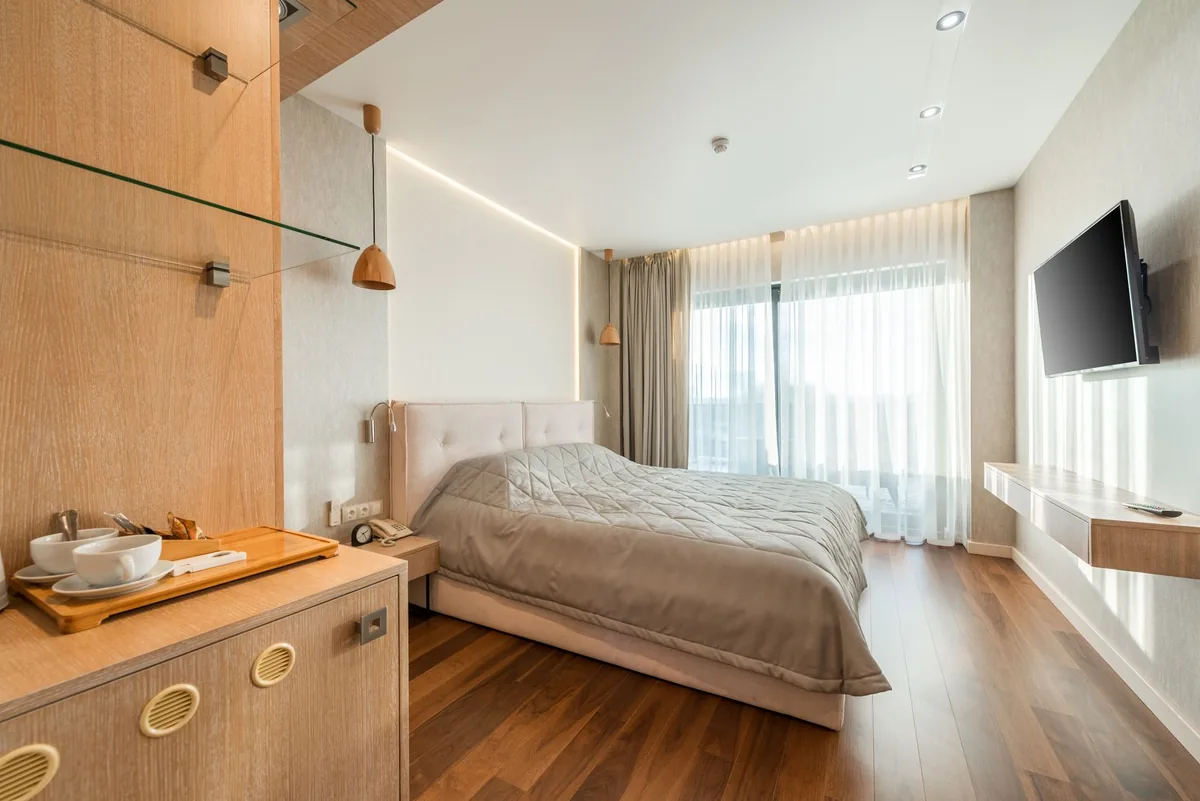 hotel suite room interior