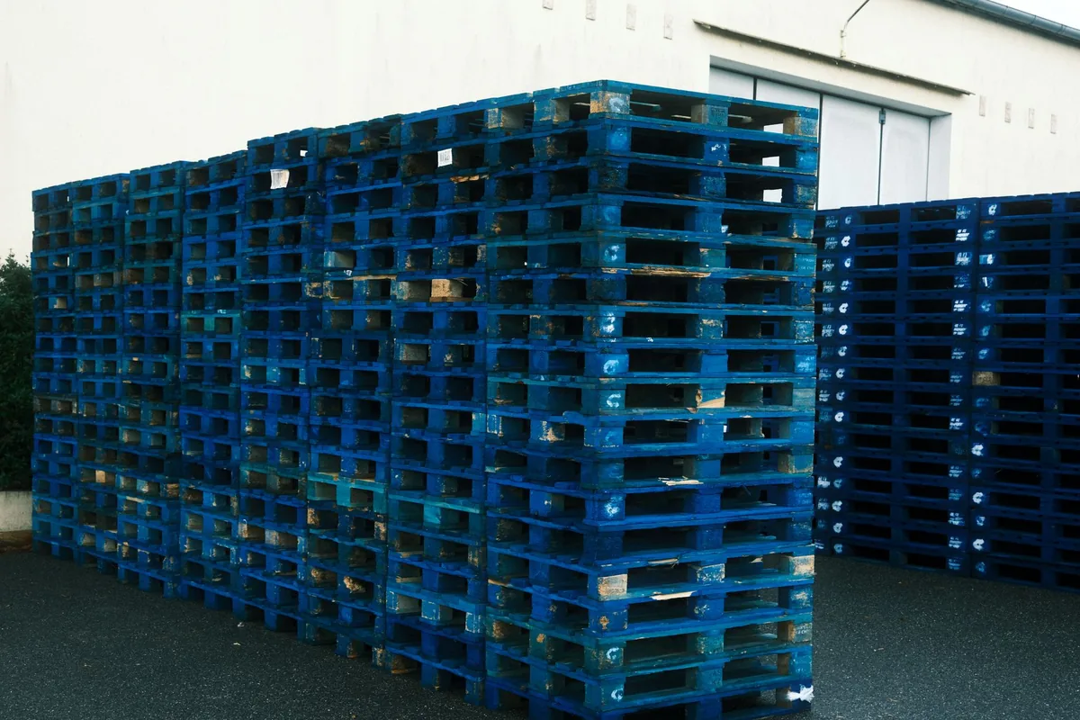 commercial building materials warehouse loading dock