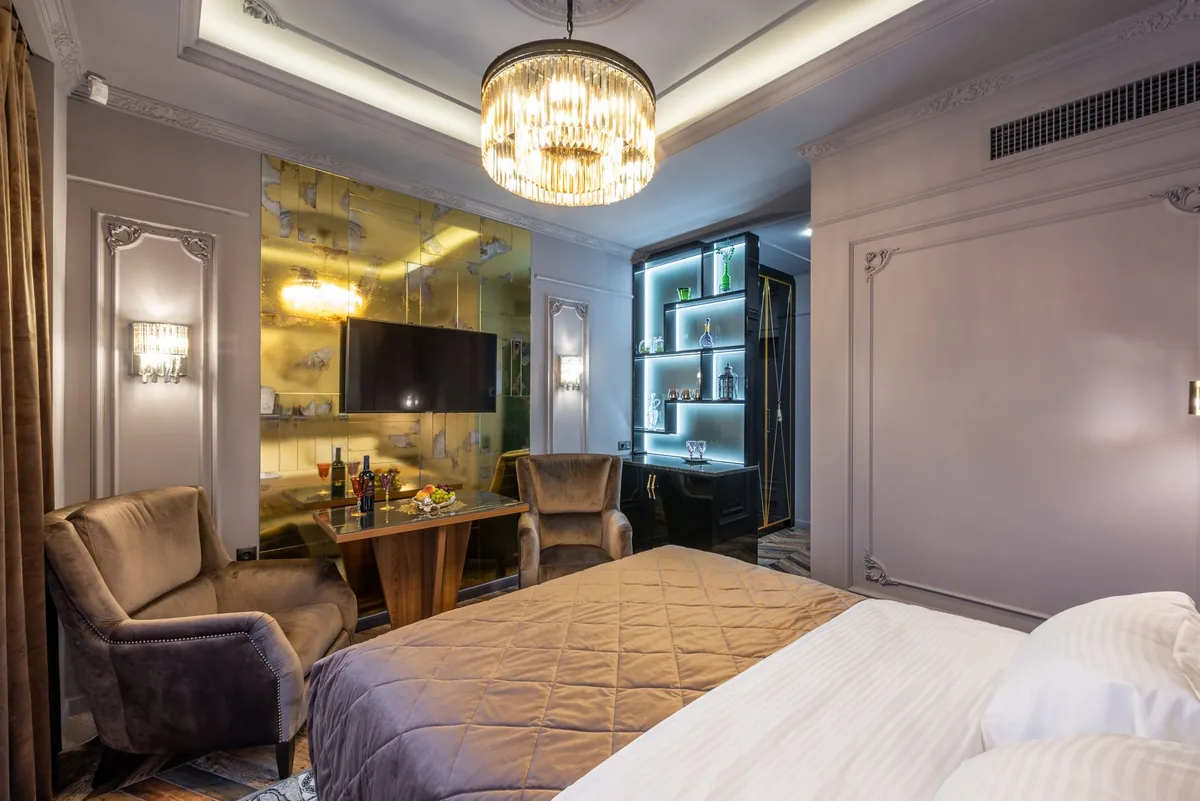 hotel bedroom modern interior