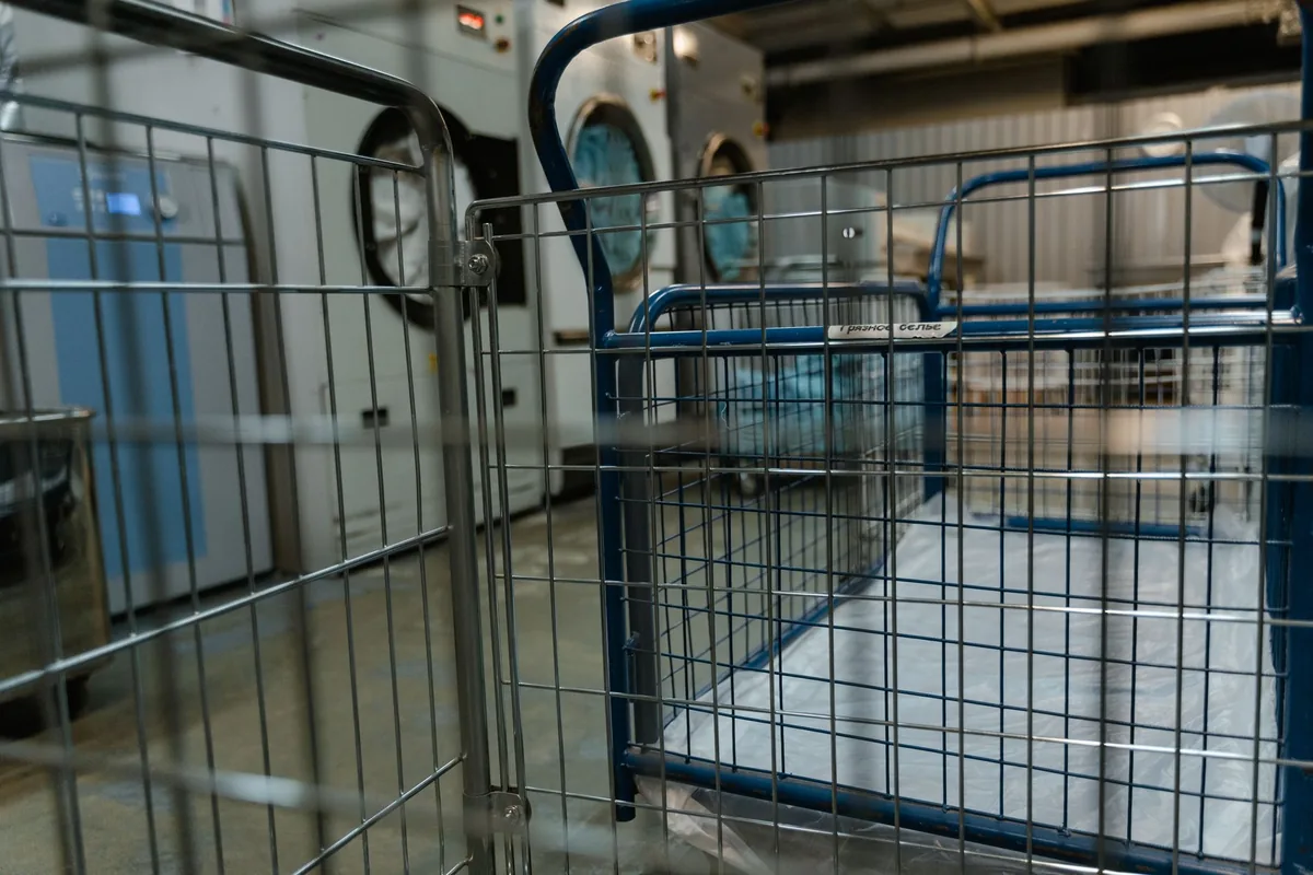 commercial industrial laundry facility