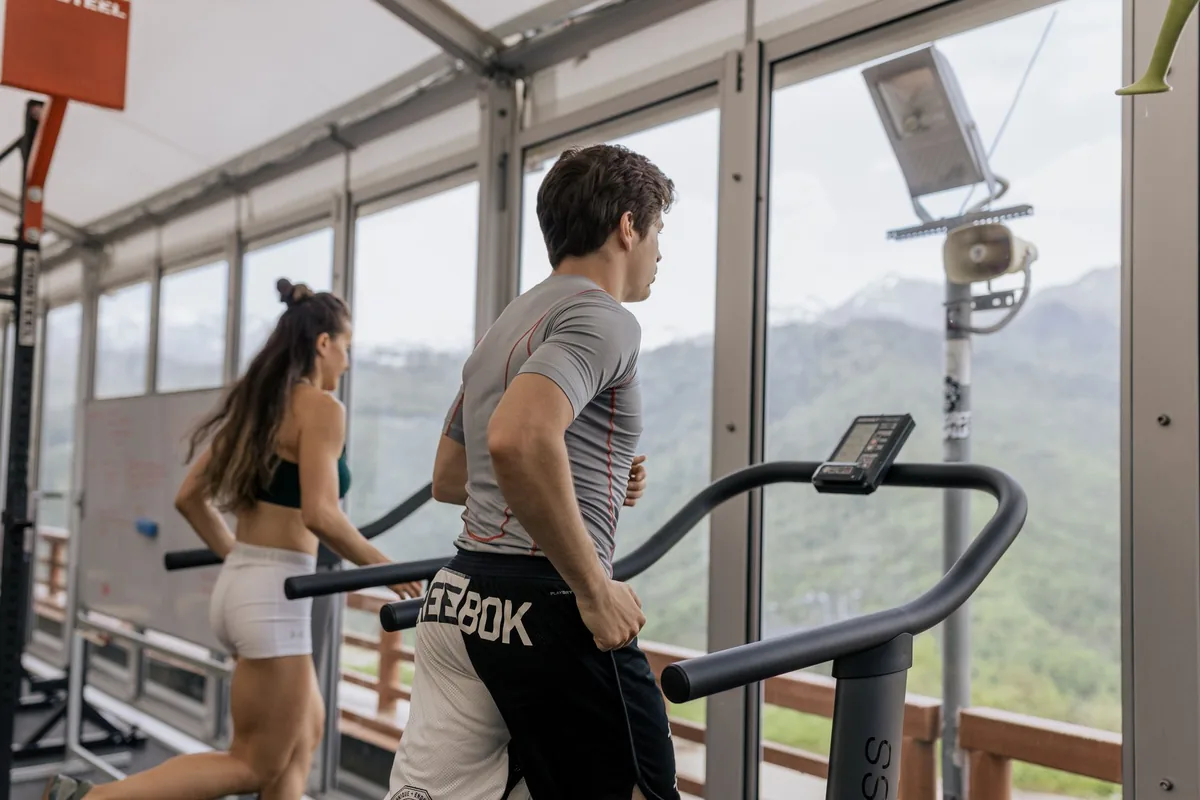 hotel gym peloton equipment