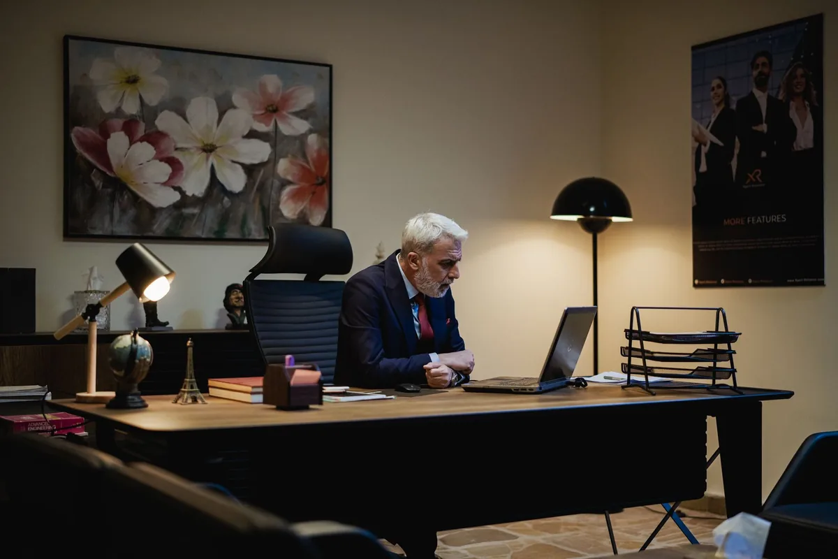 hotel executive suite desk workspace