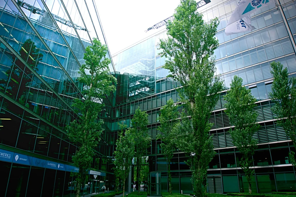 city corporate business park buildings