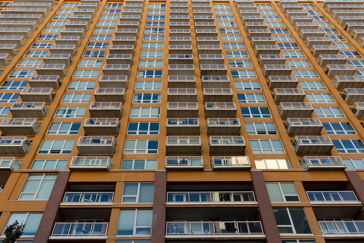 commercial real estate residential apartment building exterior