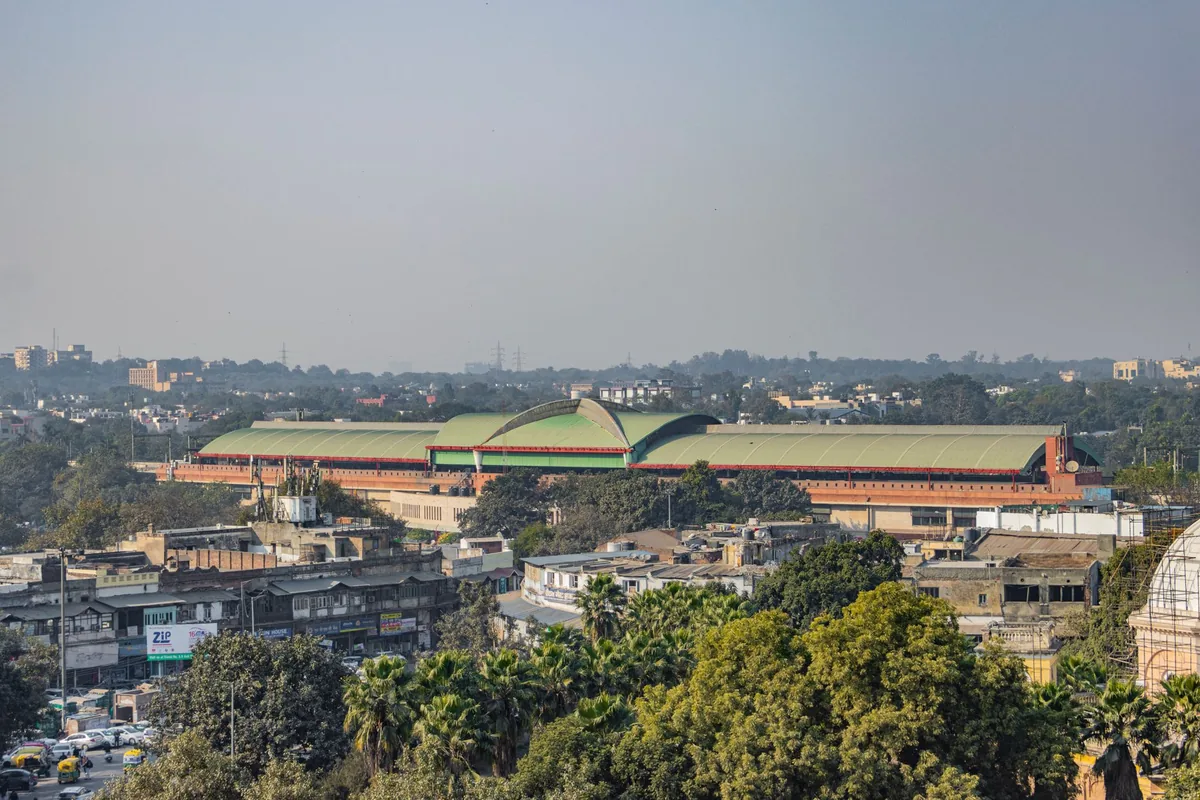 delhi city skyline convention center