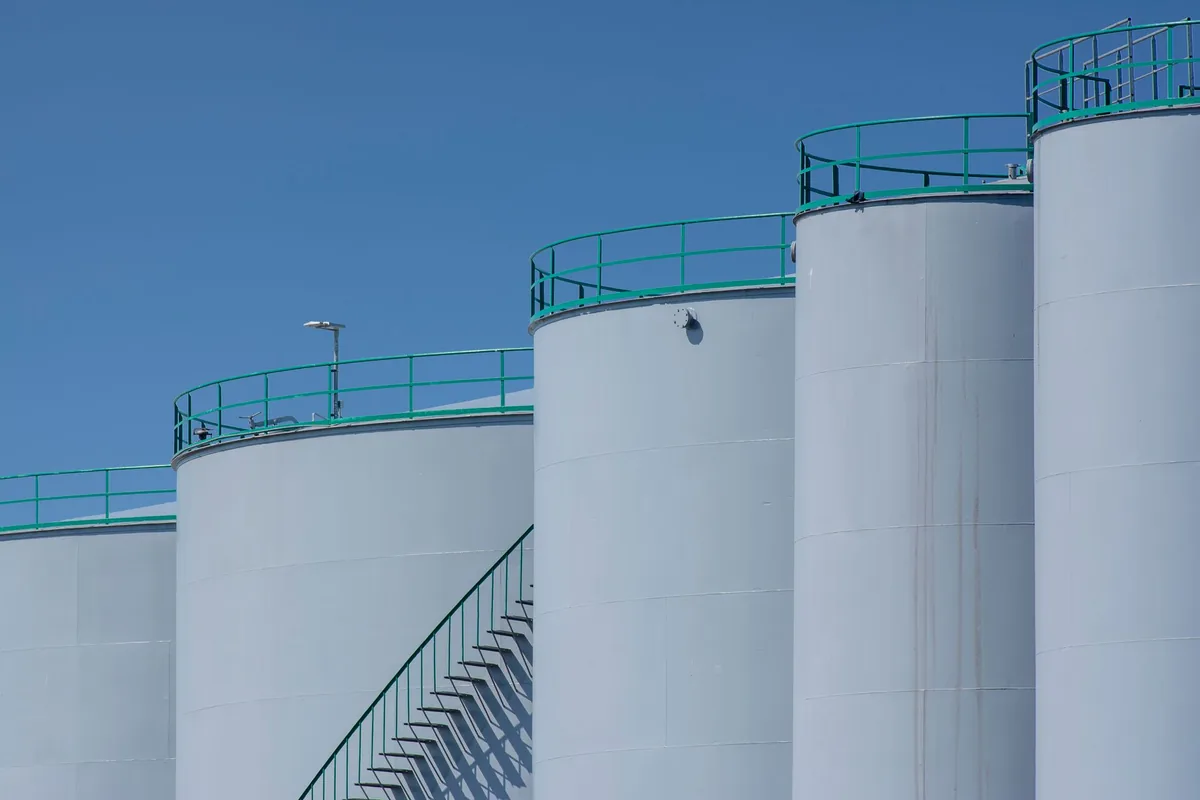 chemical manufacturing refinery plant exterior