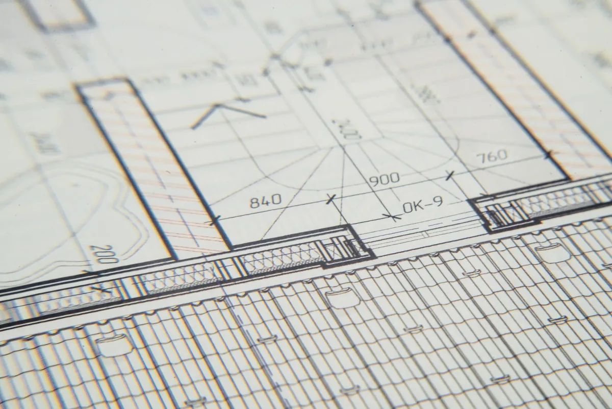 architectural floor plan conversion construction