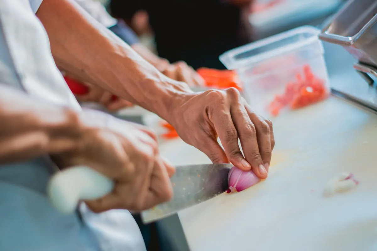 culinary school kitchen training