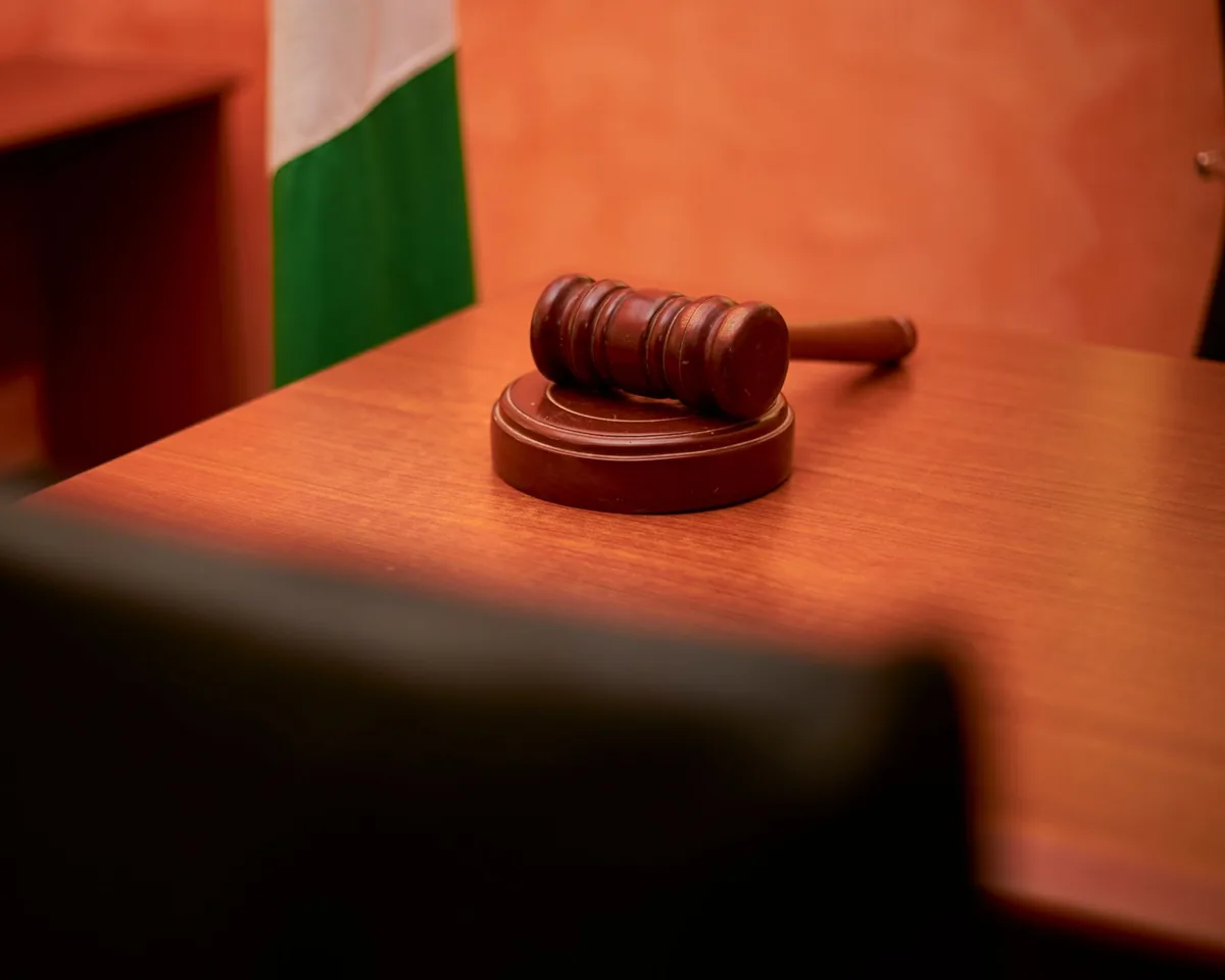 wooden judge courtroom gavel