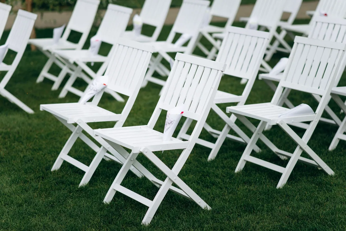 large open lawn outdoor wedding setup hotel background