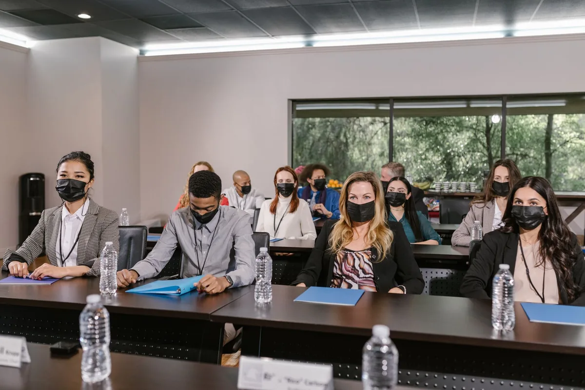hotel training classroom session