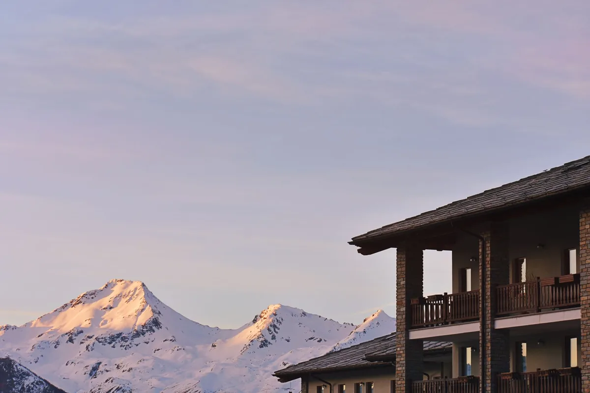 mountain resort architectural blueprint
