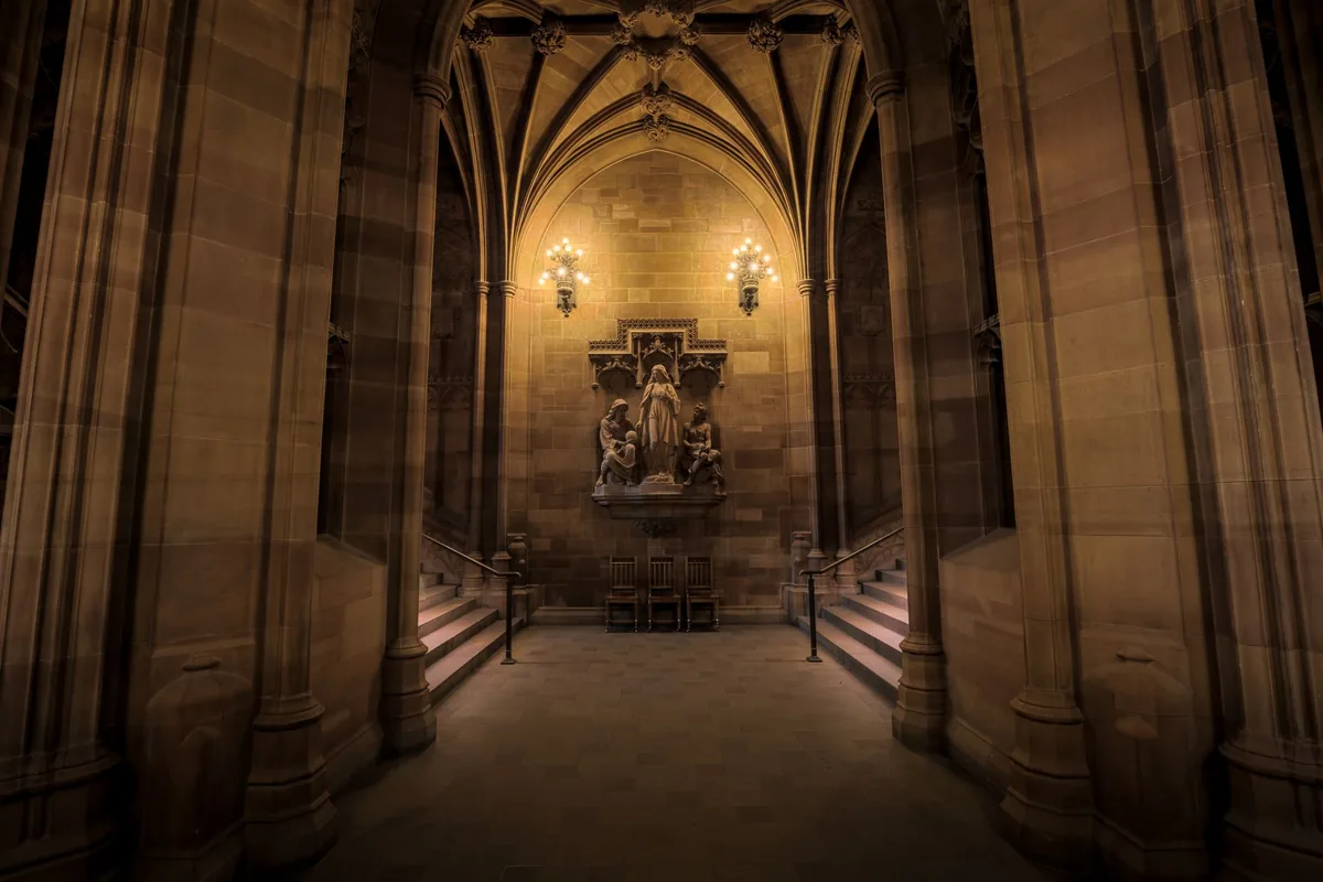 original stone staircase historic building interior