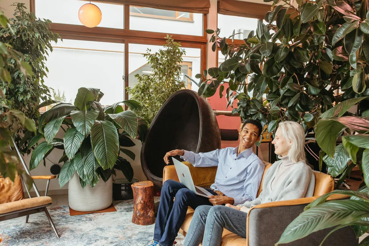 boutique hotel library co-working lounge
