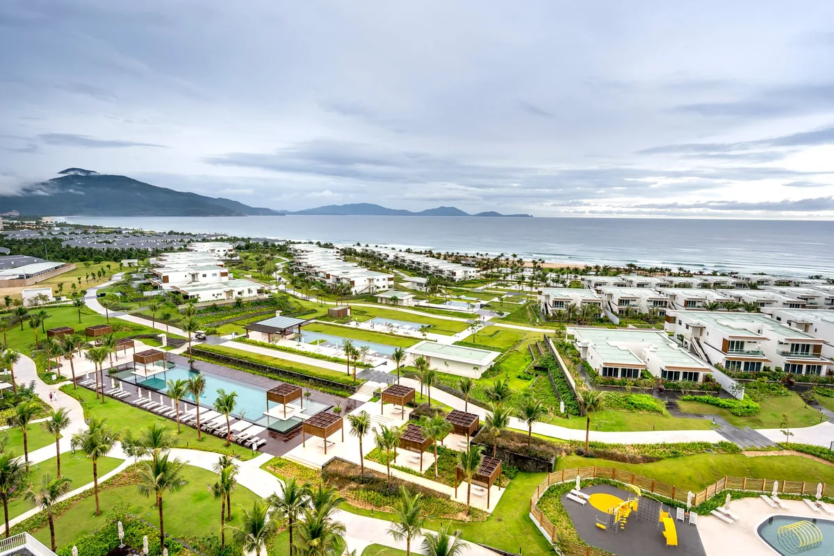 modern resort architecture sea view
