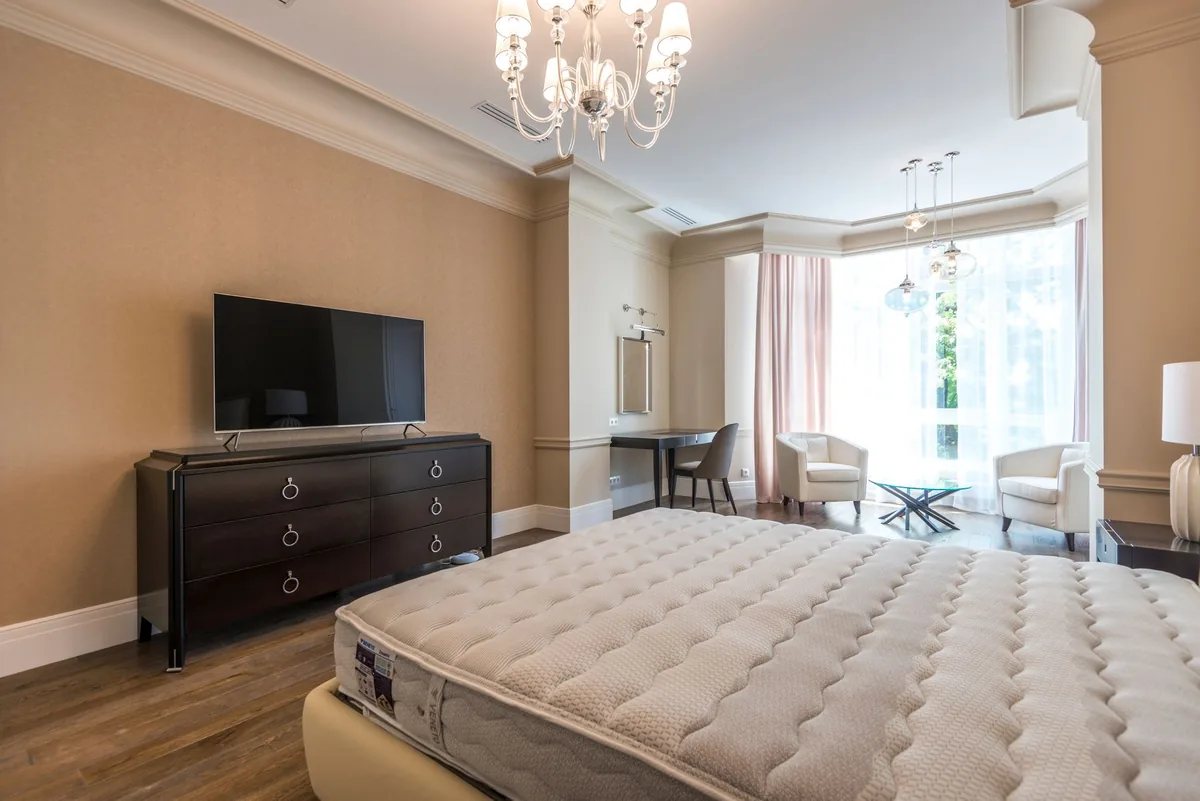 modern luxury hotel suite interior
