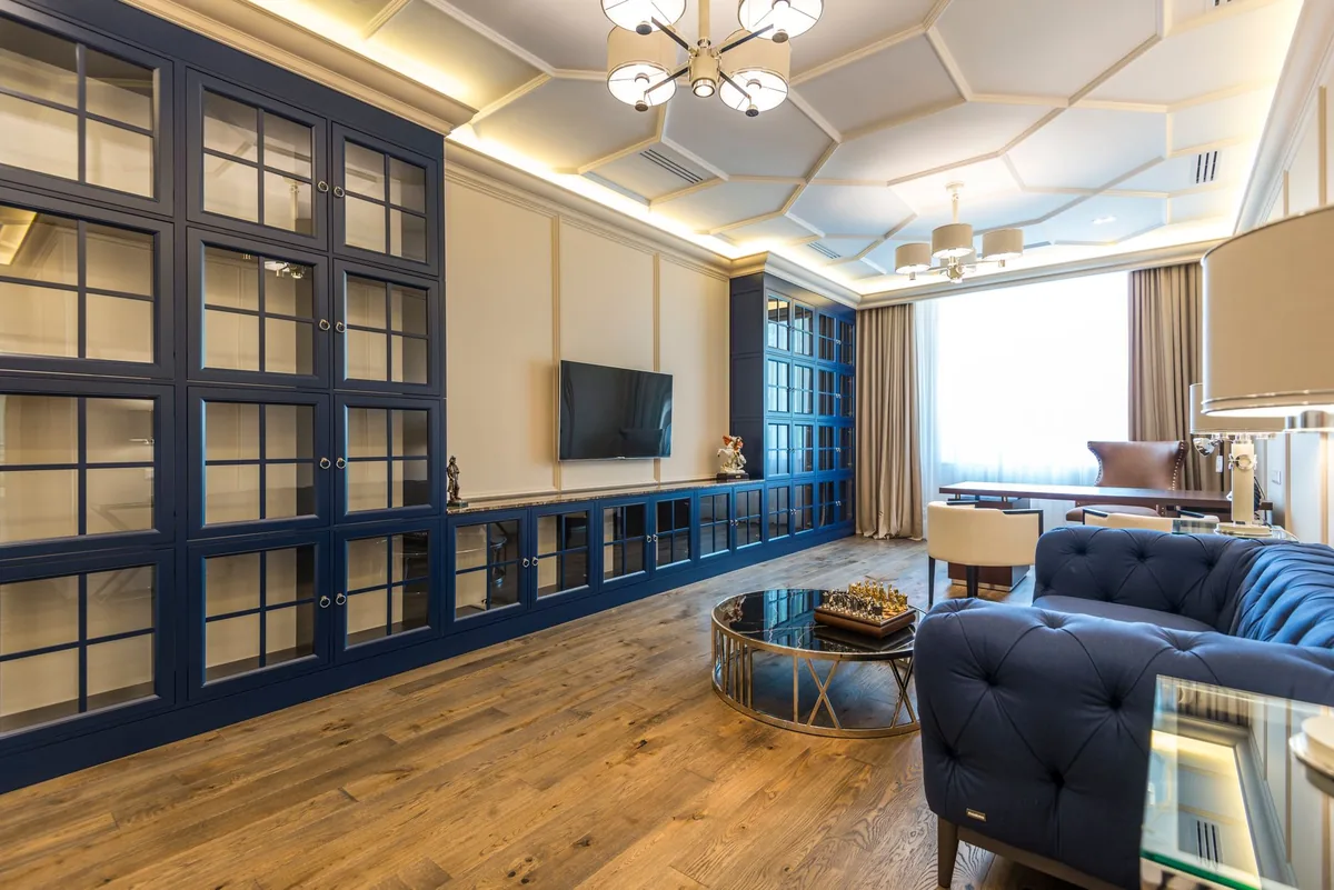 luxury apartment living room interior