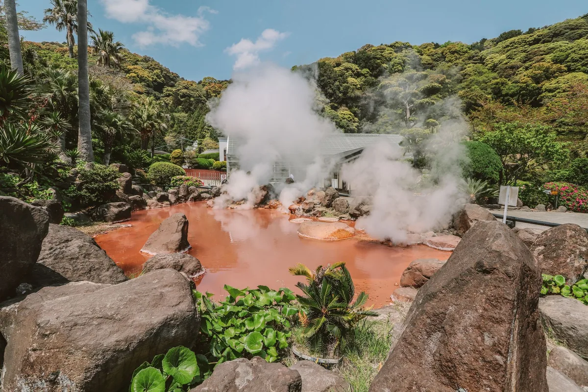 indoor hot spring onsen