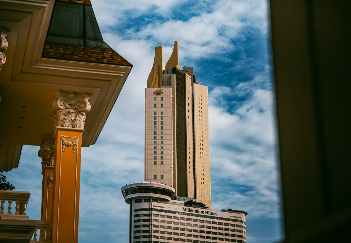 luxury hotel exterior Bangkok