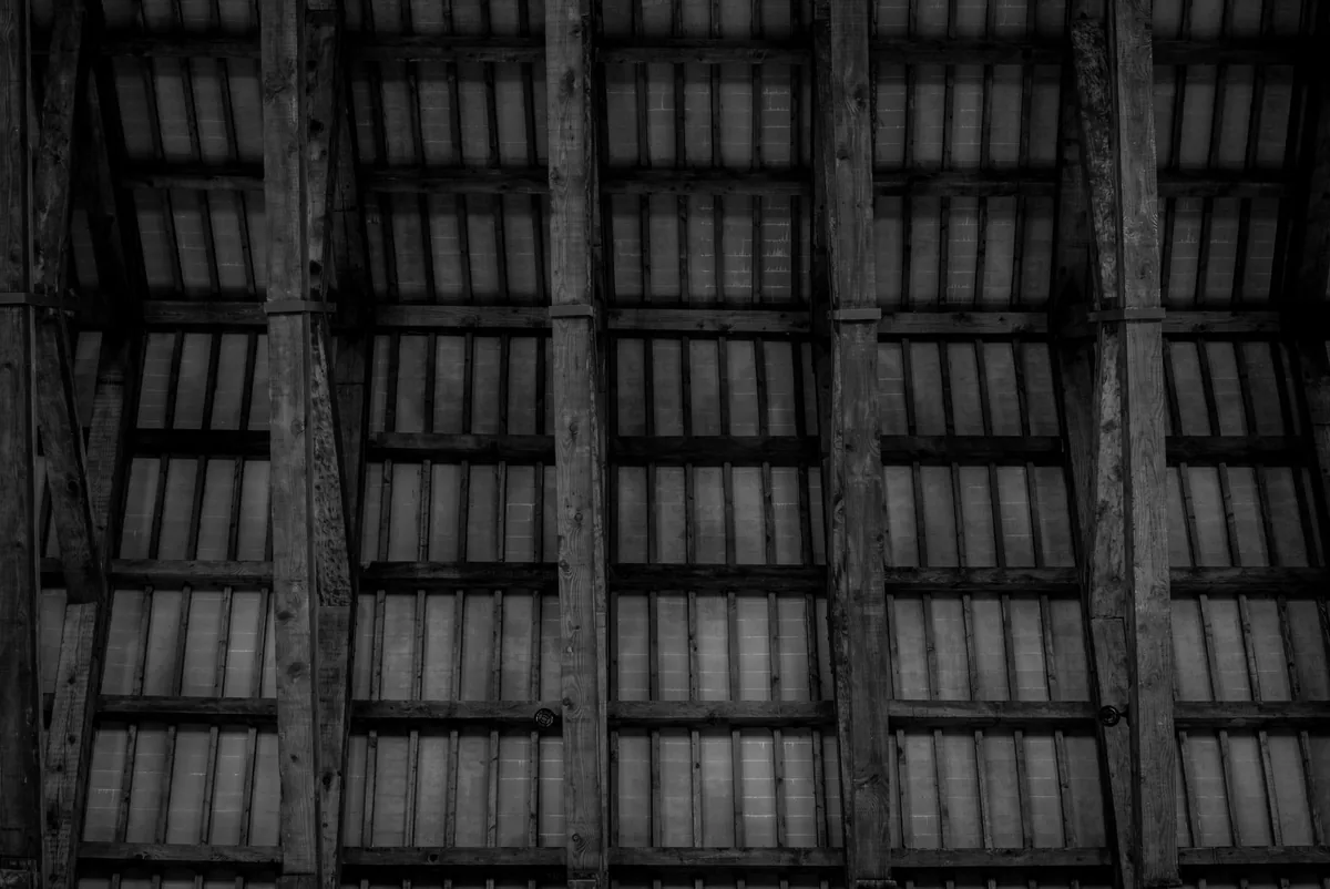 wooden beams ceiling architecture