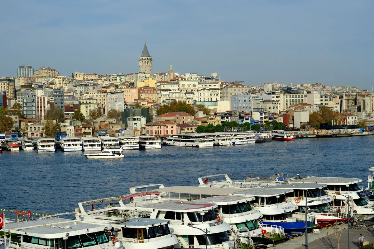 harbor waterfront city view
