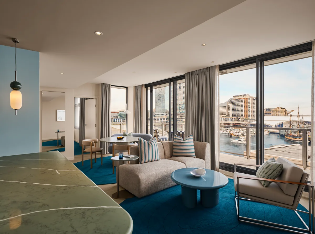 One-bedroom premier apartment at Adina Sydney Darling Harbour after refurbishment
