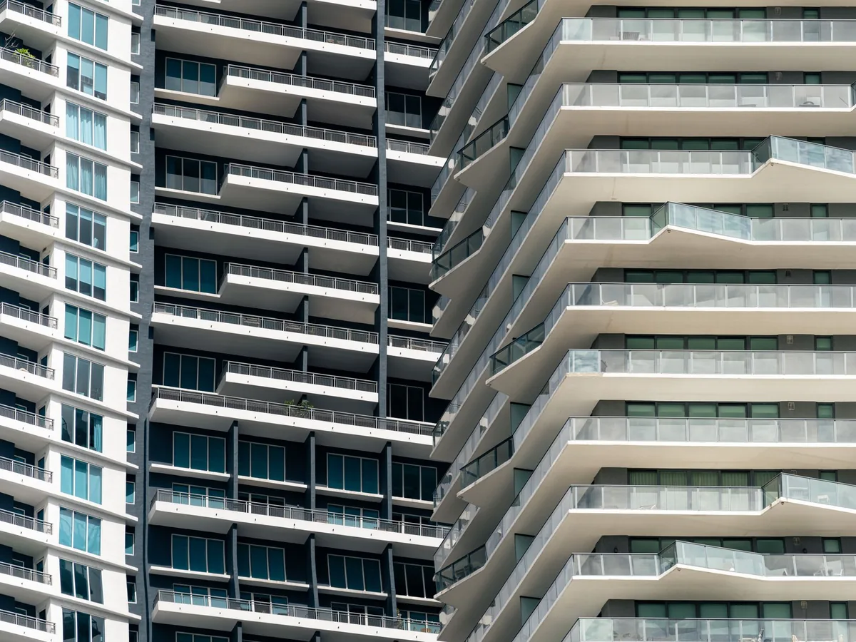 modern Tokyo luxury highrise balcony
