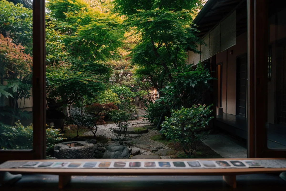 traditional Kyoto garden villa exterior