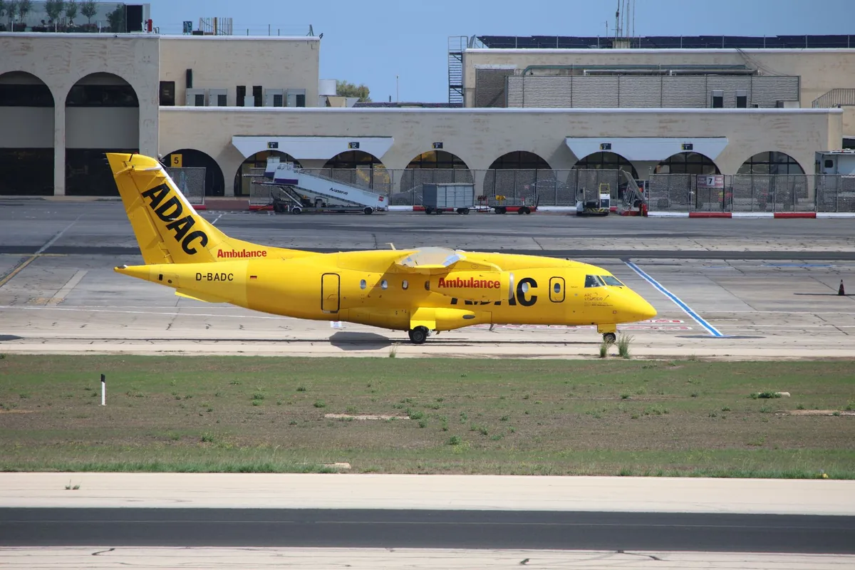 emergency medical evacuation airplane runway