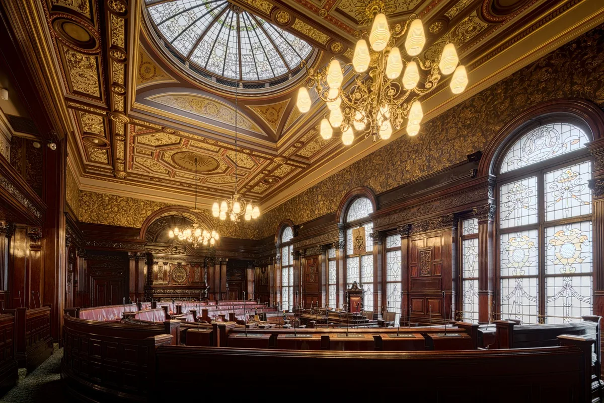 city hall council chamber meeting room