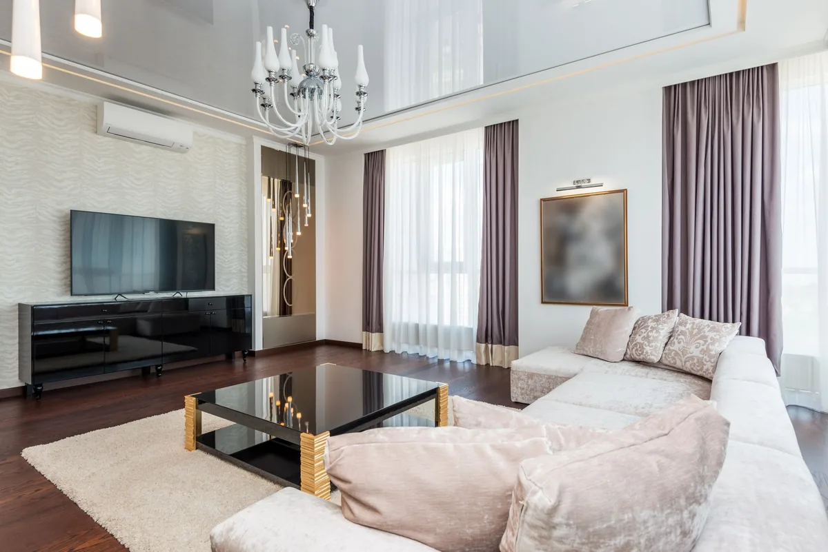 vacation rental apartment living room interior