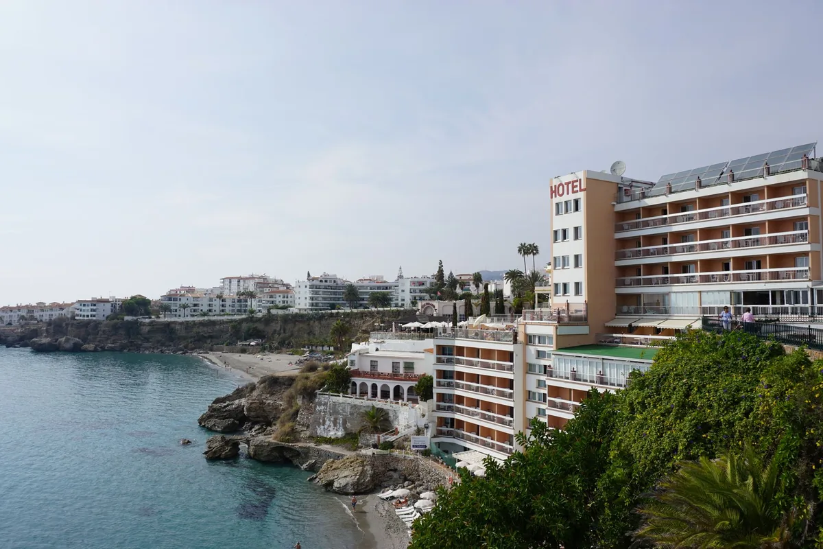 coastal seaside hotel cliff ocean view