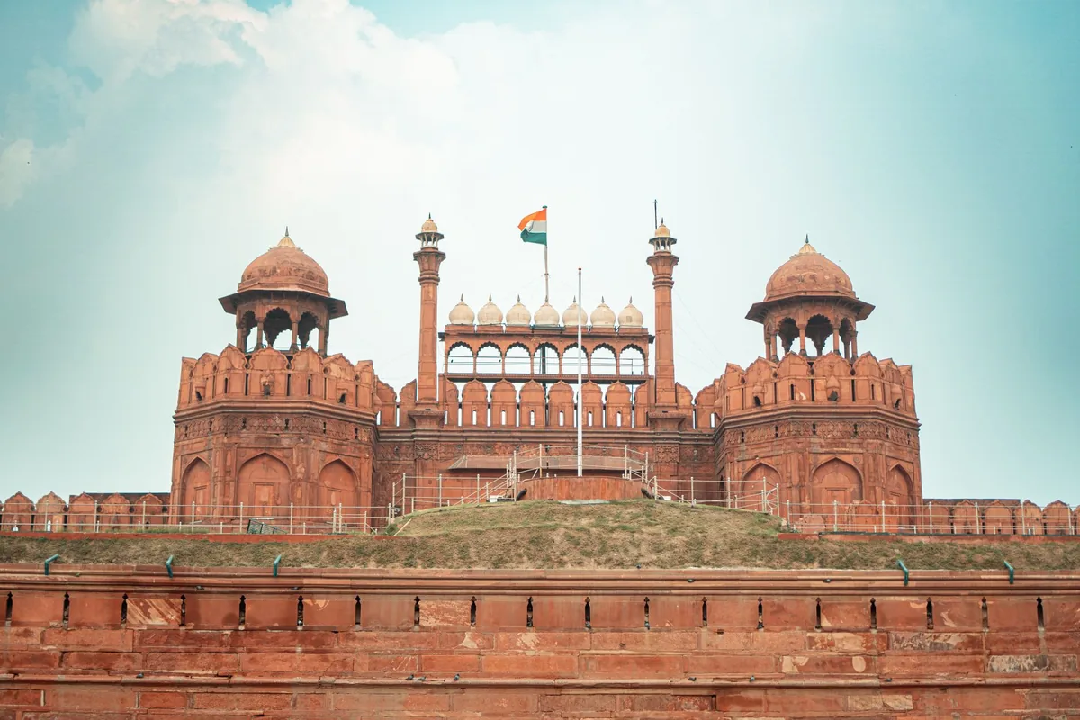 historic Indian fort palace