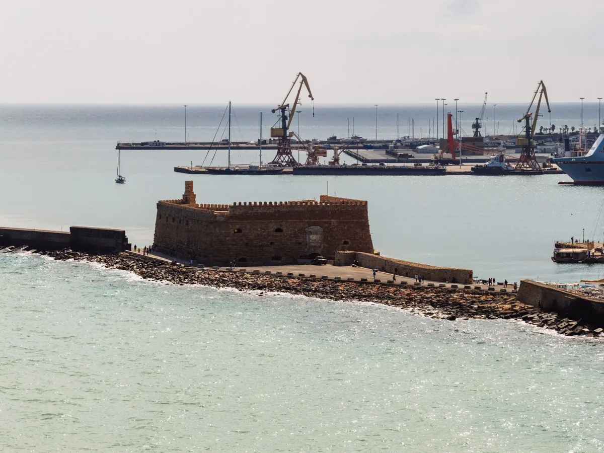 harbor fortress coastal view