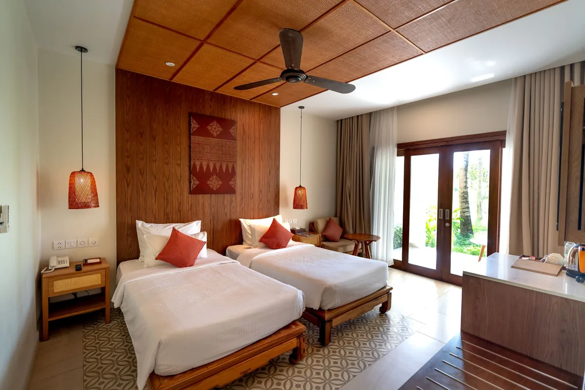 boutique hotel guest room interior